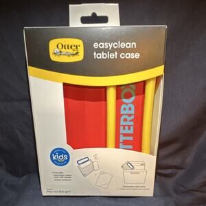 OTTERBOX EasyClean Tablet Case for iPad mini 6th Gen Red Yellow Drop Resistant